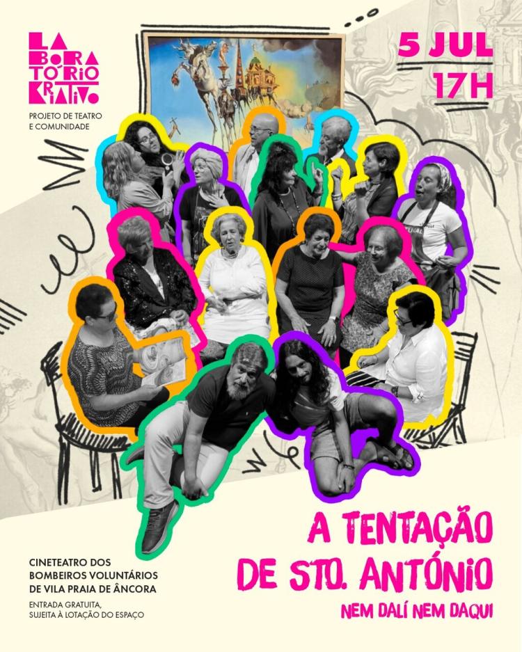 Teatro: “A Tentação de Santo António – Nem Dalí Nem Daqui”
