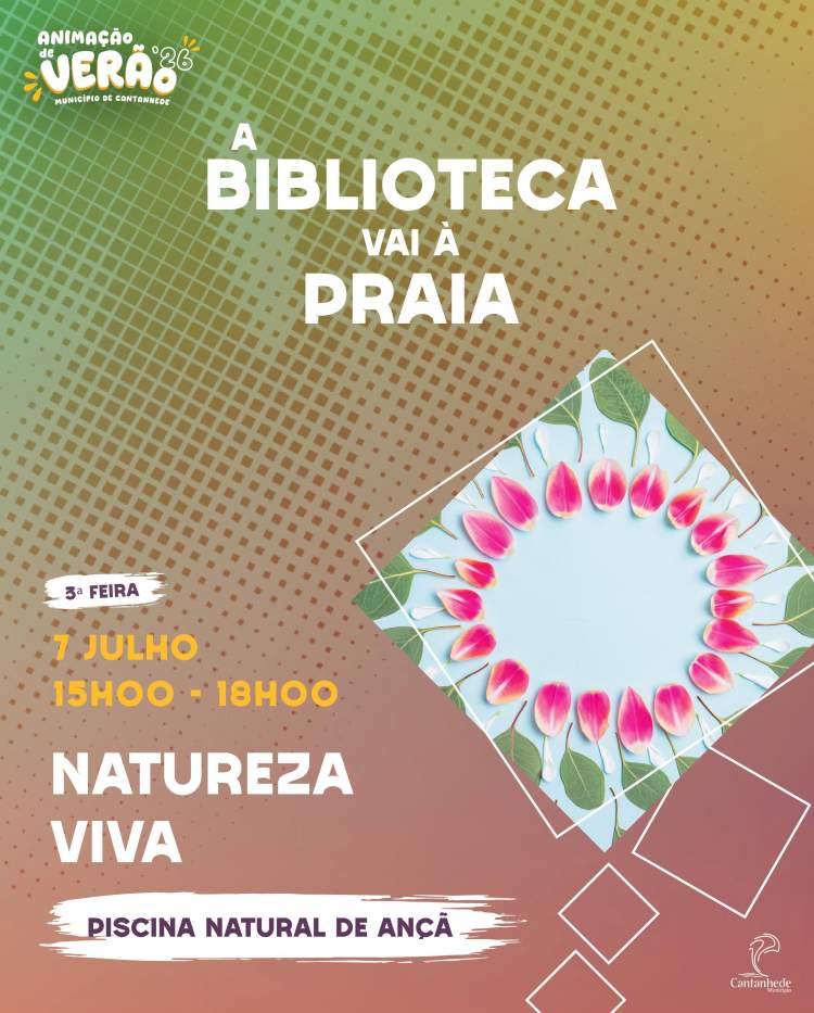 A Biblioteca vai à Praia! - Natureza Viva