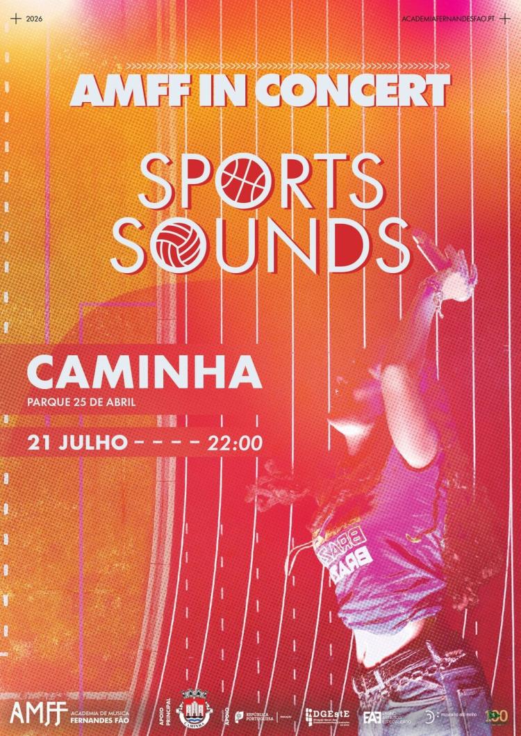 AMFF in Concert – Sports Sounds em Caminha