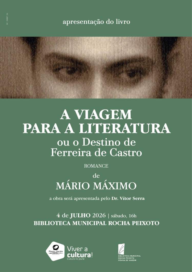 Apresentação do livro 'A viagem para a literatura ou o destino de Ferreira de Castro'