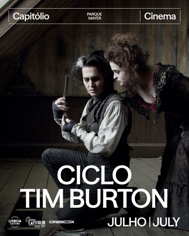 Ciclo Tim Burton no Capitólio