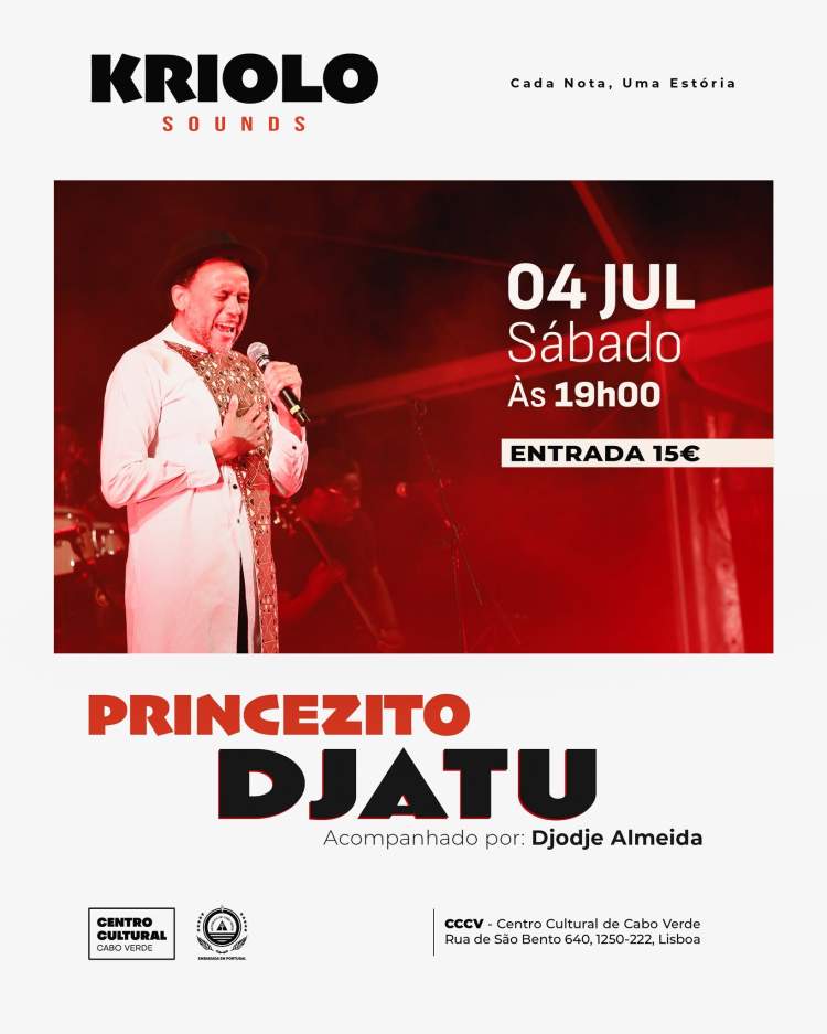 PRINCEZITO - DJATU | Concerto intimista no 'Kriolo Sounds - Cada Nota, Uma Estória'