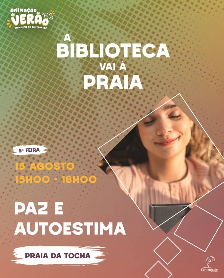 A Biblioteca vai à Praia! Paz e Autoestima