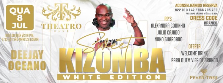  SWEET KIZOMBA WHITE EDITION COM DJ OCEANO 