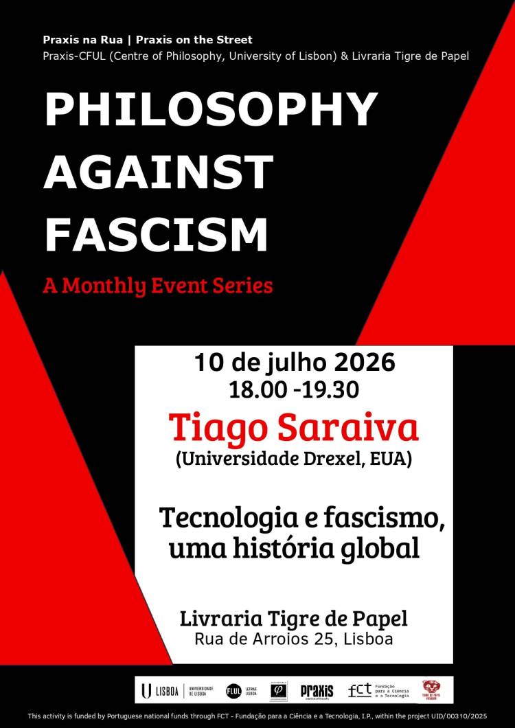 Conferência ‘Tecnologia e fascismo, uma história global’, por Tiago Saraiva 