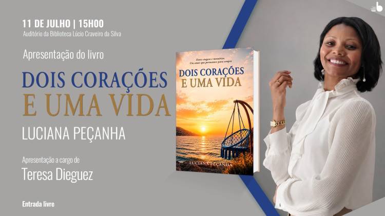 Apresentação do livro Dois corações e uma vida, de Luciana Peçanha.
