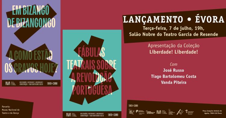 Lançamento dos novos volumes da Colecção «Liberdade! Liberdade!», em Évora