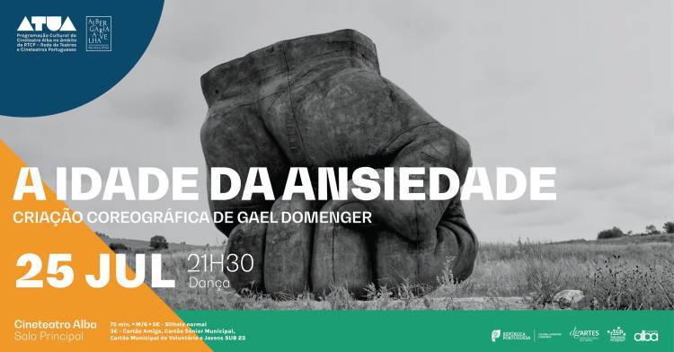 A IDADE DA ANSIEDADE, Criação Coreográfica de Gael Domanger