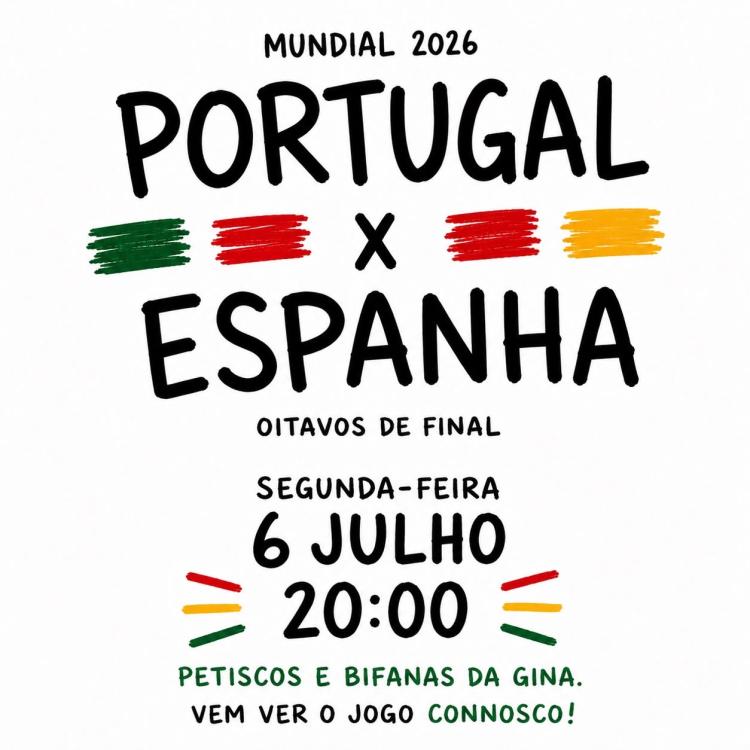 Mundial Futebol: Portugal x Espanha 