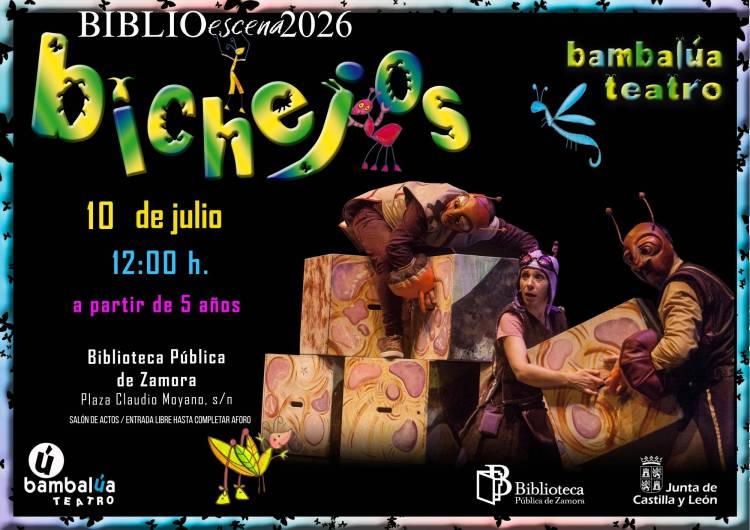 Biblioescena. 'Bichejos', con Bambalúa Teatro