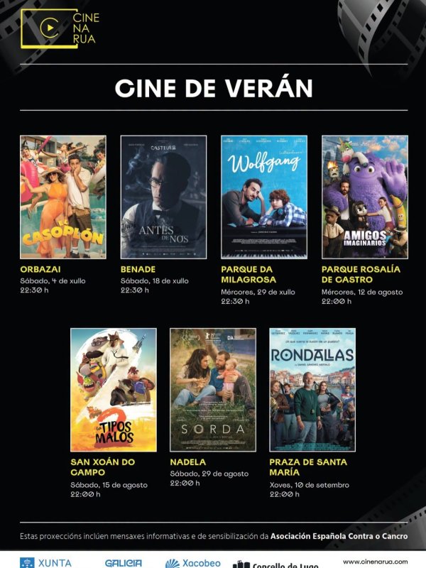 Cine de Verán en Lugo