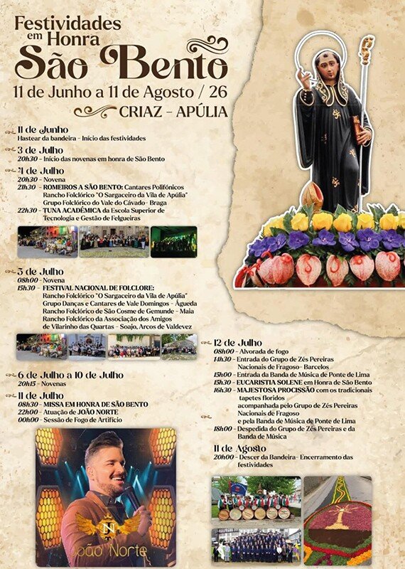 Festa de S. Bento - Criaz Apúlia