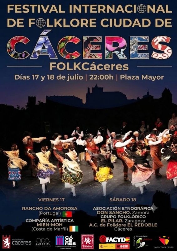 Festival Internacional de Folklore Ciudad de Cáceres 2026