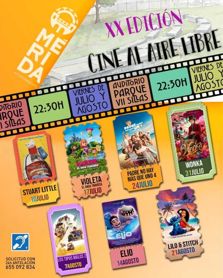 XX Ciclo de Cine al Aire Libre