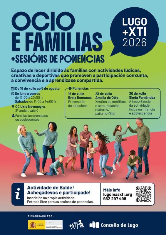 Ocio e Familias + Sesiones de Ponencias