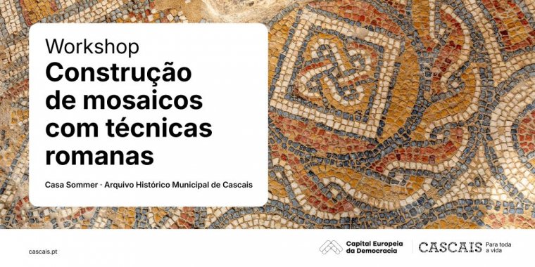 Workshop: Construção de mosaicos com técnicas romanas