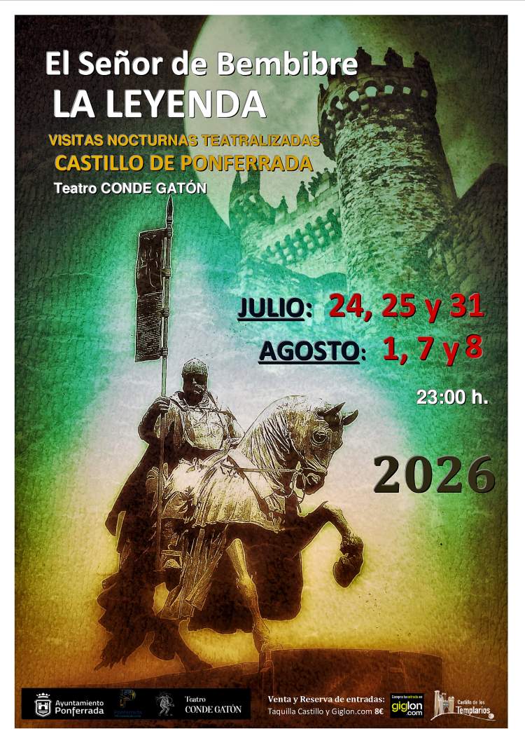 Visitas nocturnas teatralizadas “El Señor de Bembibre”