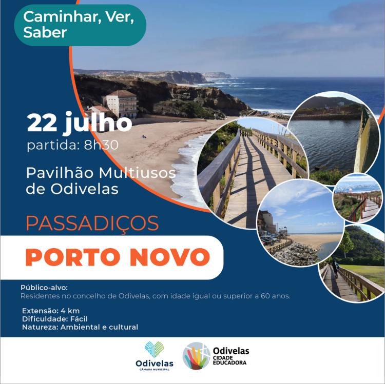 CAMINHADA PELOS PASSADIÇOS DE PORTO NOVO | Inscrições