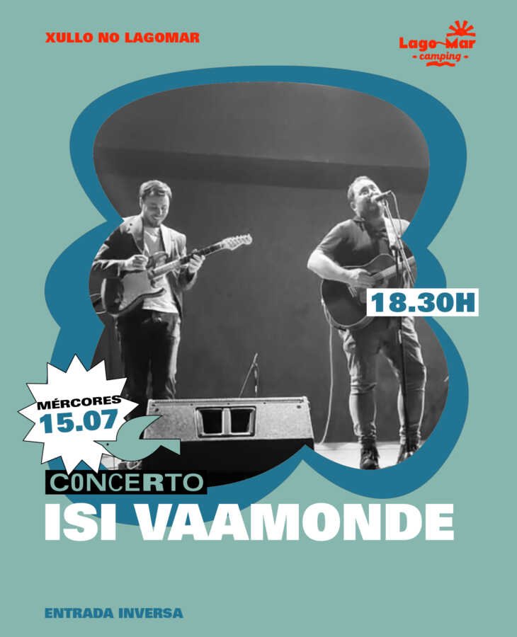 Concerto de Isi Vaamonde no Camping Lago-Mar