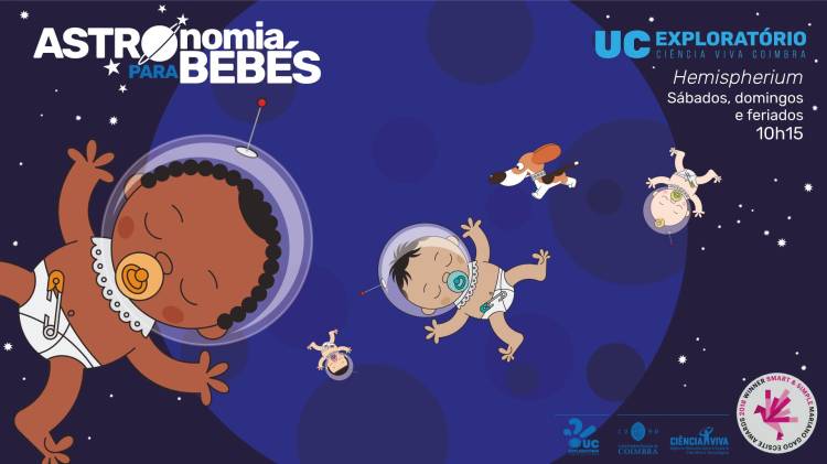 Astronomia para Bebés | filme a 360º no Hemispherium