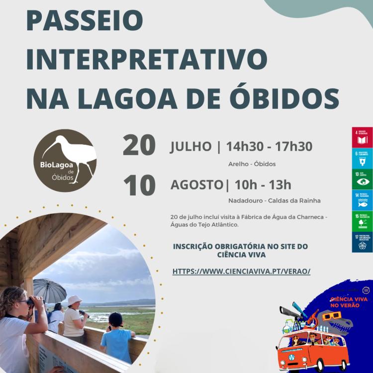 Interpretive walk at Lagoa de Óbidos - Ciência Viva no Verão 2026