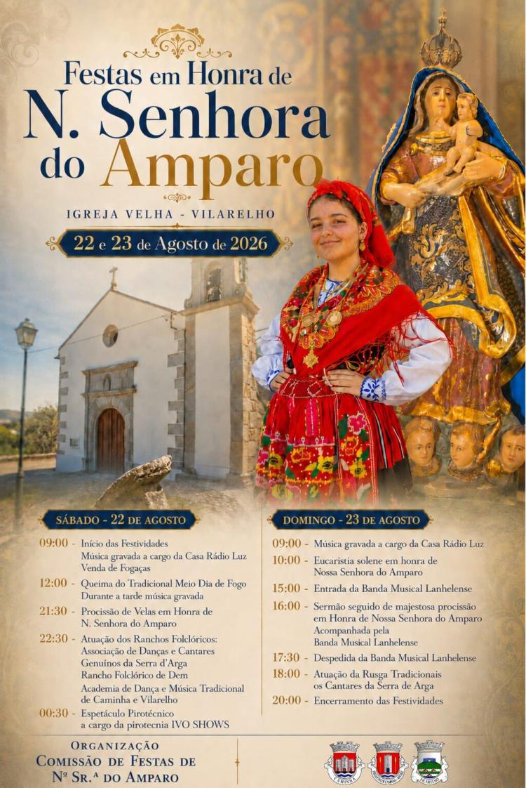 Festas em Honra de Nossa Senhora do Amparo | Vilarelho