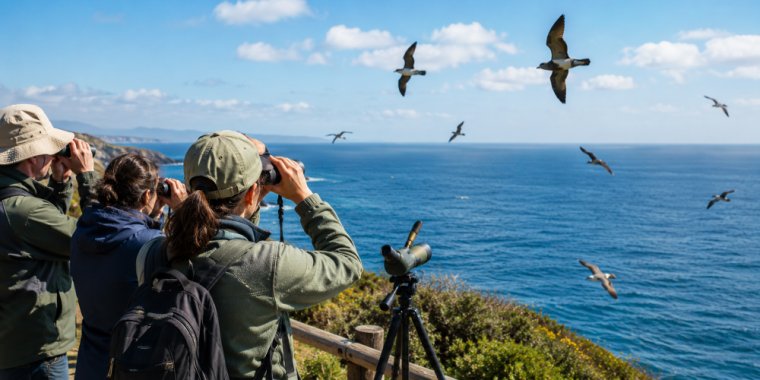 Palestra: Não há só gaivotas no mar - Diversidade e ecologia das aves marinhas