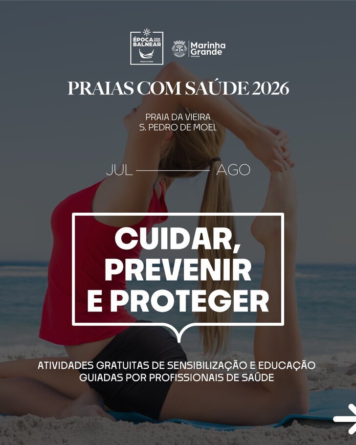 PRAIAS COM SAÚDE 2026 | Marinha Grande