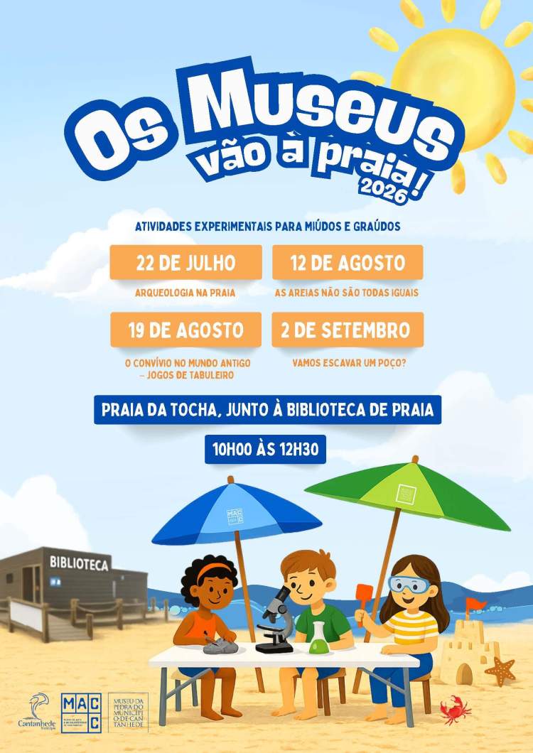Os Museus vão à praia!