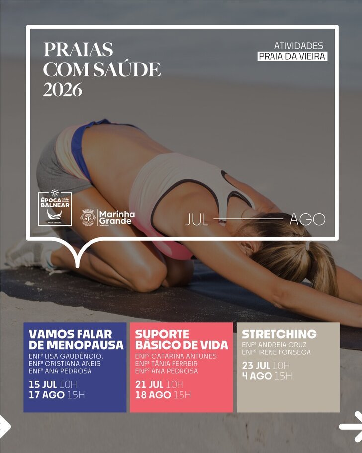 PRAIAS COM SAÚDE 2026 | Vamos falar de Menopausa