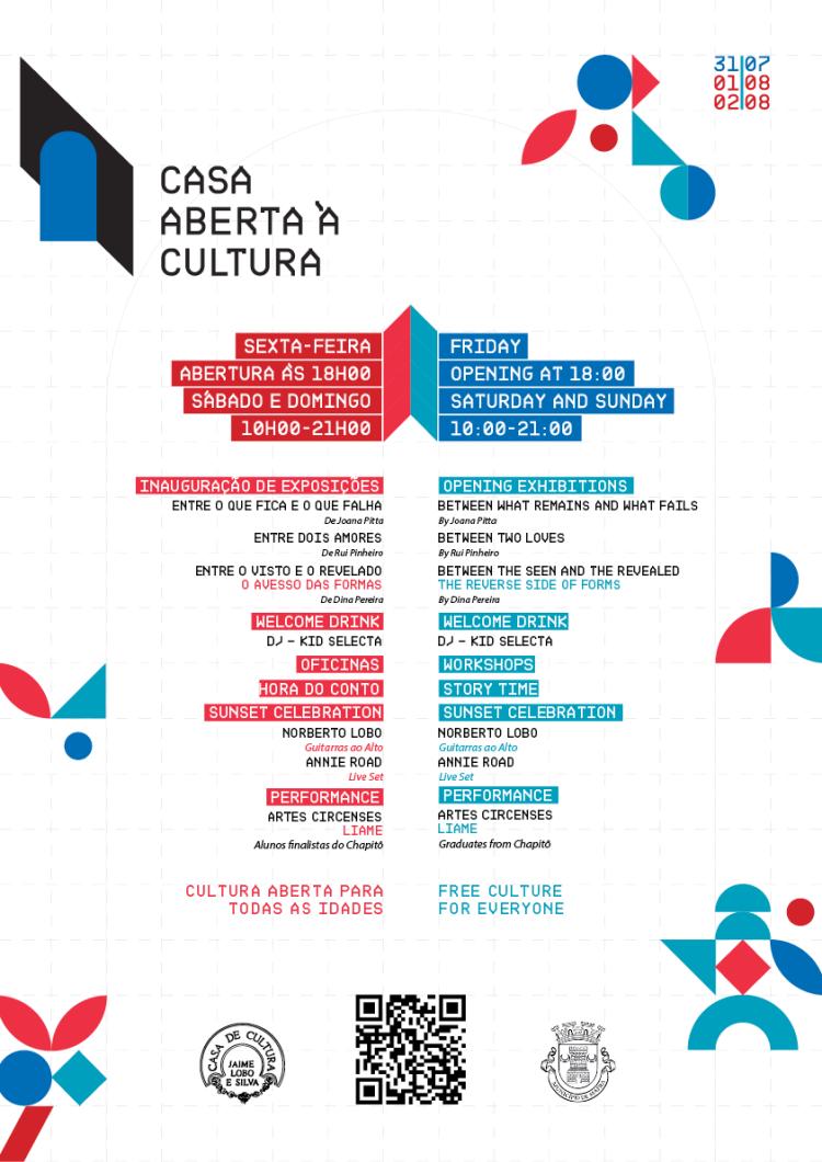 'Casa Aberta à Cultura'