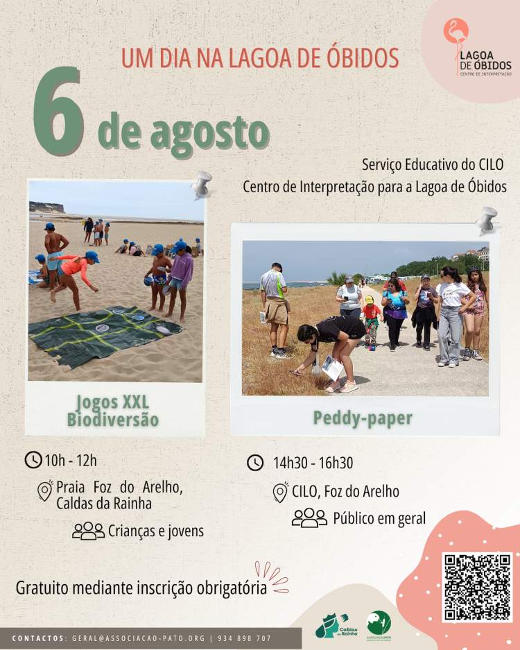 Um dia na Lagoa de Óbidos - CILO