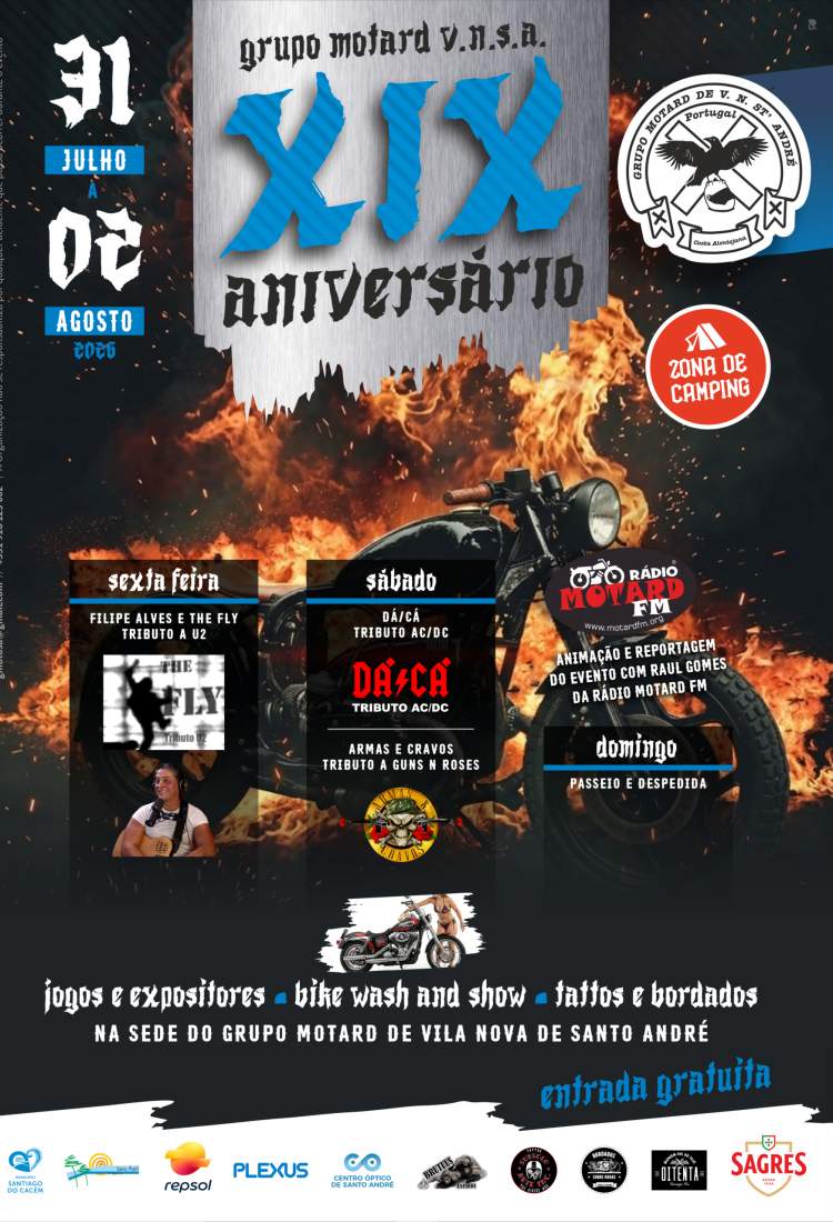 XIX Aniversário do Grupo Motard de Vila Nova de Santo André