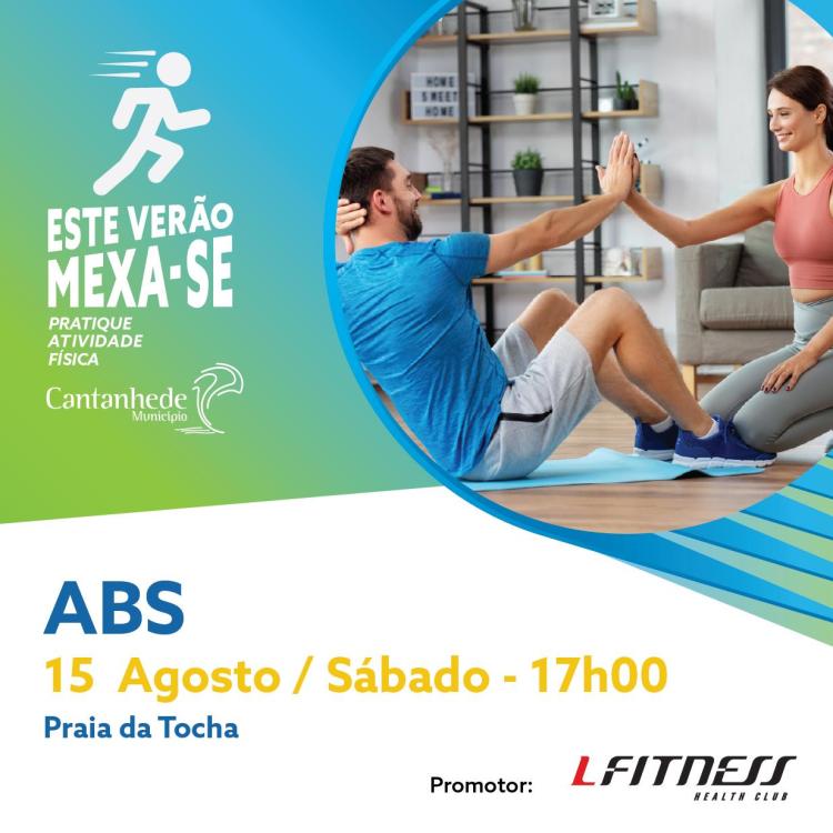 Este Verão Mexa-se! Na Praia da Tocha - ABS com LFitness