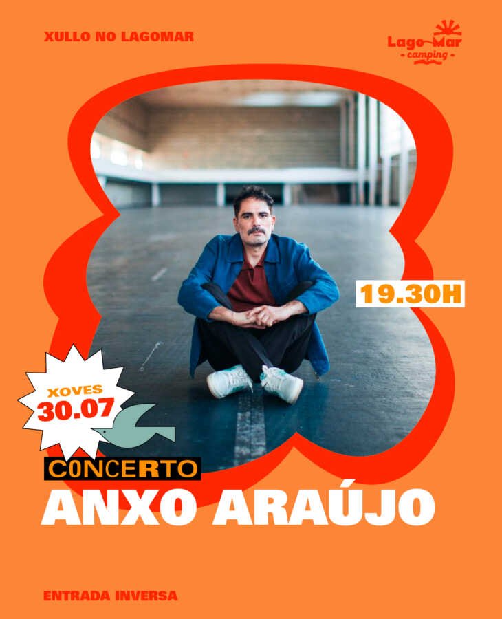 Concerto de Anxo Araújo no Camping Lago-Mar