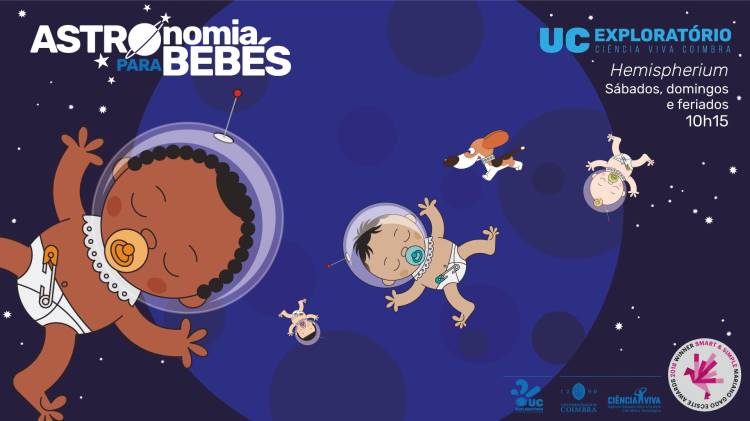 Astronomia para Bebés | filme a 360º no Hemispherium