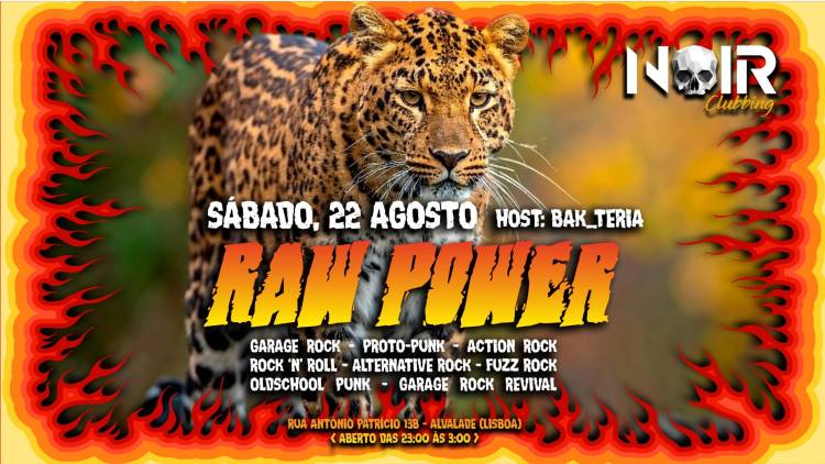 RAW POWER - Garage Rock Night