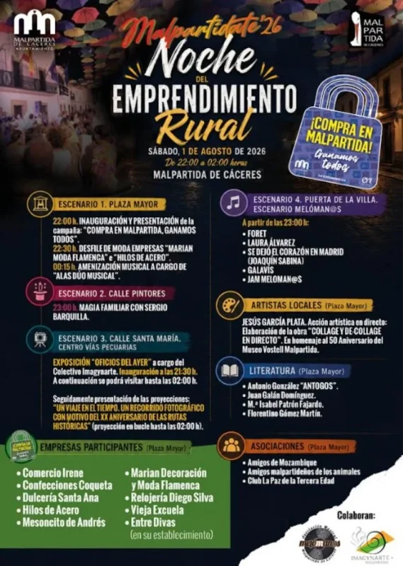 Noche del Emprendimiento Rural 2026