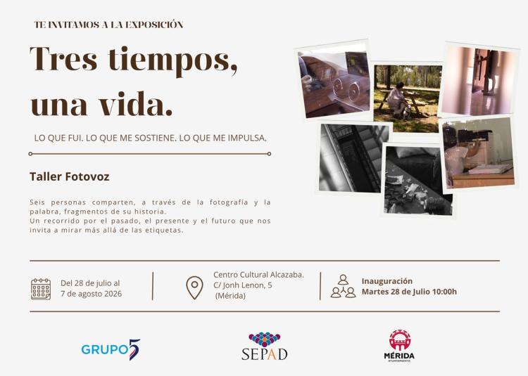 Exposición ‘Tres tiempos, una vida’ del Taller Fotovoz