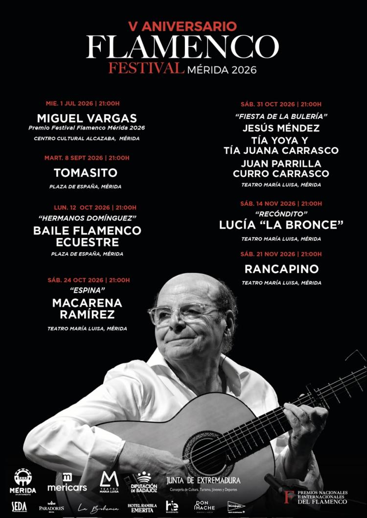 V Festival Flamenco Mérida 2026