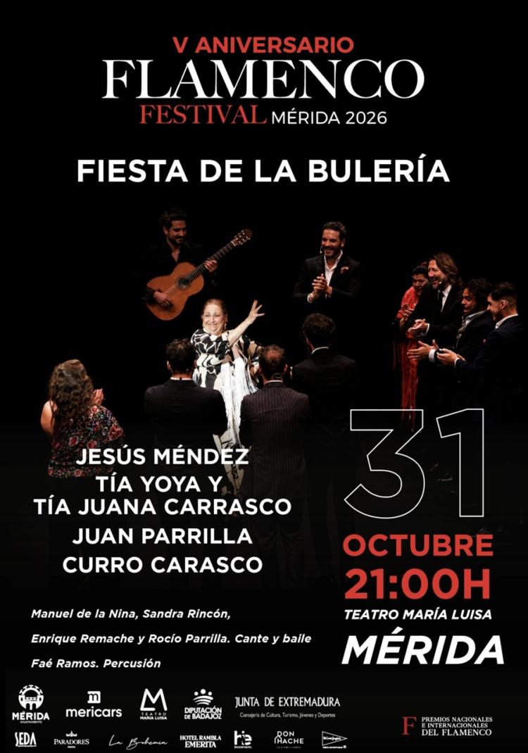 V Festival Flamenco Mérida: «Fiesta de la Bulería»