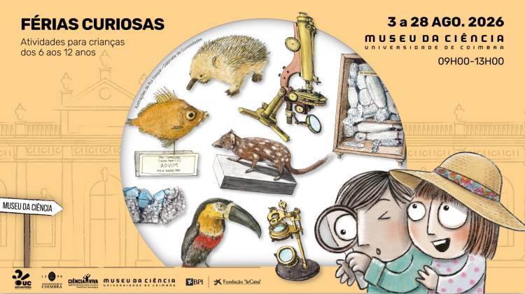 Férias Curiosas no Museu da Ciência!