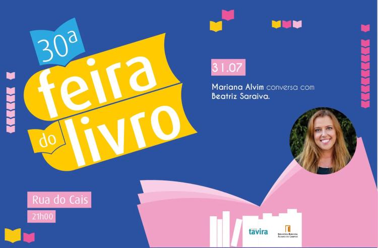 Feira do livro – Mariana Alvim conversa com Beatriz Saraiva