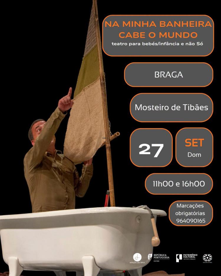 Na minha banheira cabe o mundo - Teatro para bebés/infância e não Só