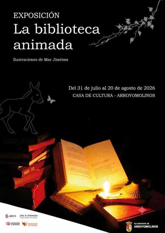 Exposición La Biblioteca Animada