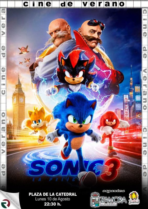 Cine de Verano: Sonic 3
