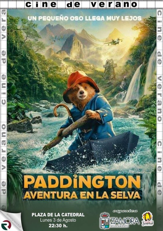 Cine de Verano: Paddington Aventura en la Selva