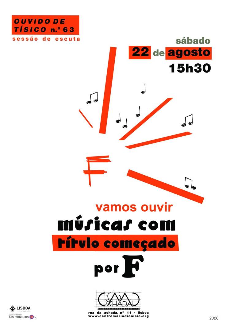 Vamos ouvir músicas com título começado por F // OT #63
