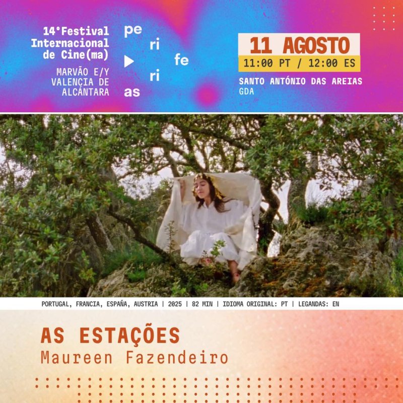 Exibição do Filme 'As Estações'