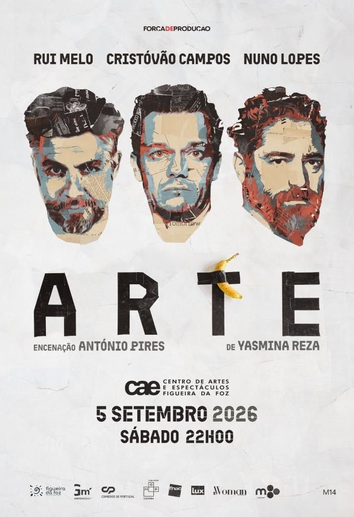 Peça de Teatro 'Arte', com Cristóvão Campos, Nuno Lopes e Rui Melo